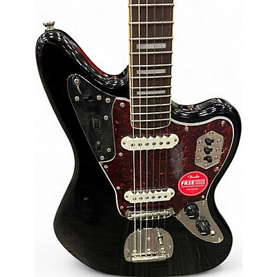 Used Squier CLASSIC VIBE 70S JAGUAR Black Electric Bass Guitar