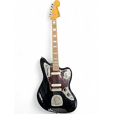 Used Squier CLASSIC VIBE 70'S JAGUAR Black Solid Body Electric Guitar