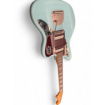 Used Squier CLASSIC VIBE 70S JAGUAR Daphne Blue Solid Body Electric Guitar