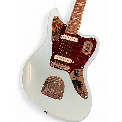 Used Squier CLASSIC VIBE 70'S JAGUAR Daphne Blue Solid Body Electric Guitar
