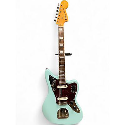 Used Squier CLASSIC VIBE 70'S JAGUAR Daphne Blue Solid Body Electric Guitar
