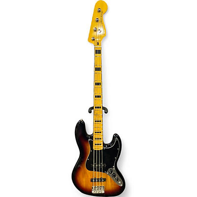 Used Squier CLASSIC VIBE 70'S JAZZ BASS 3 Color Sunburst Electric Bass Guitar