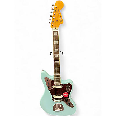 Used Squier CLASSIC VIBE 70S Jaguar Daphne Blue Solid Body Electric Guitar