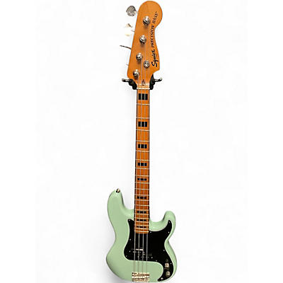 Used Squier CLASSIC VIBE 70S P BASS Surf Green Electric Bass Guitar