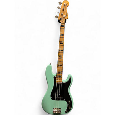 Used Squier CLASSIC VIBE 70S P BASS Surf Green Electric Bass Guitar
