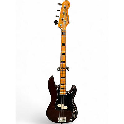 Used Squier CLASSIC VIBE 70'S P BASS Walnut Electric Bass Guitar