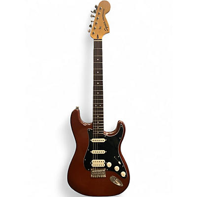 Used Squier CLASSIC VIBE 70S STRAT MOCHA Solid Body Electric Guitar