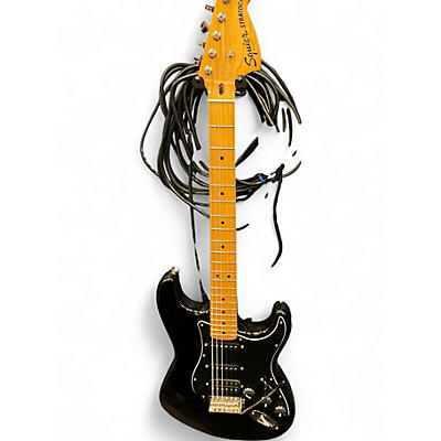 Used Squier CLASSIC VIBE 70S STRATOCASTER Black Solid Body Electric Guitar