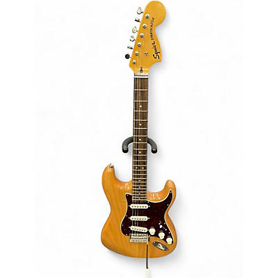 Used Squier CLASSIC VIBE 70S Stratocaster Natural Solid Body Electric Guitar
