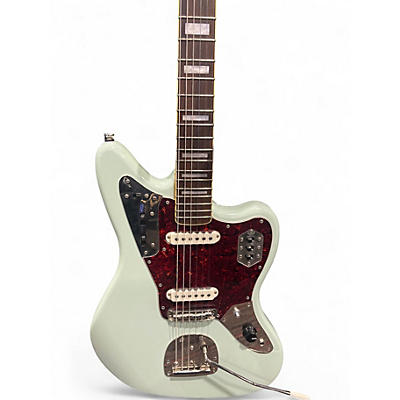 Used Squier CLASSIC VIBE 70s Jaguar light blue Solid Body Electric Guitar