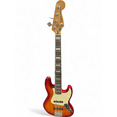 Used Squier CLASSIC VIBE ACTIVE 70S JAZZ BASS V Sienna Sunburst Electric Bass Guitar
