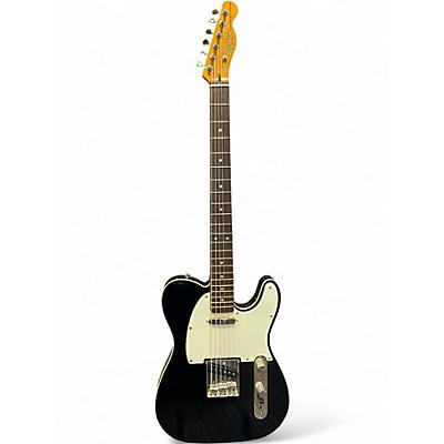 Used Squier CLASSIC VIBE BARITONE CUSTOM TELECASTER Black Solid Body Electric Guitar