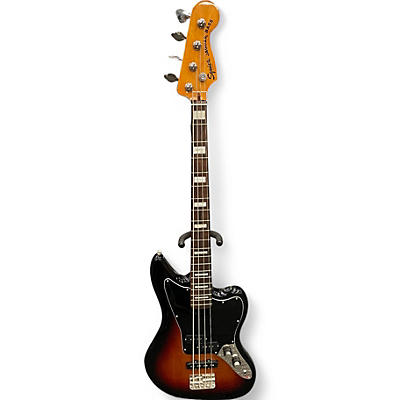 Used Squier CLASSIC VIBE JAGUAR BASS 3 Color Sunburst Electric Bass Guitar