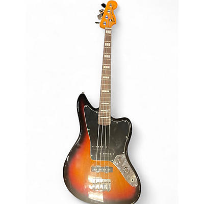 Used Squier CLASSIC VIBE JAGUAR BASS 3 Color Sunburst Electric Bass Guitar