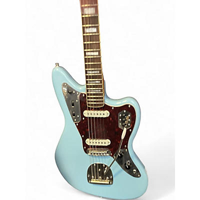 Used Squier CLASSIC VIBE JAGUAR CYAN Solid Body Electric Guitar