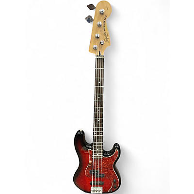 Used Squier CLASSIC VIBE PRECISION BASS Cherry Sunburst Electric Bass Guitar