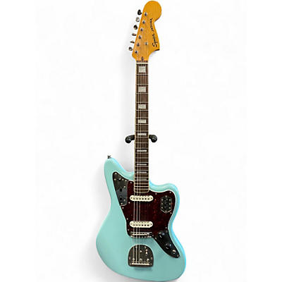 Used Squier CLASSIC VIBES 70S JAGUAR Daphne Blue Solid Body Electric Guitar