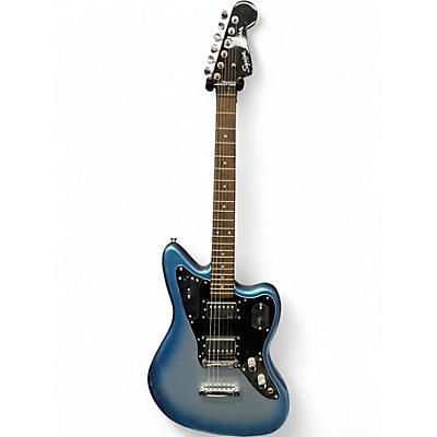 Used Squier CONTEMPORARY JAGUAR HH Blue Burst Solid Body Electric Guitar