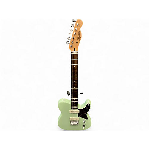Used Squier Cabronita Surf Green Solid Body Electric Guitar Surf Green