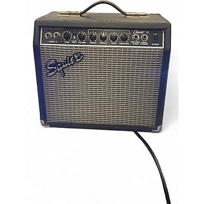 Used Squier Champ 15 Battery Powered Amp