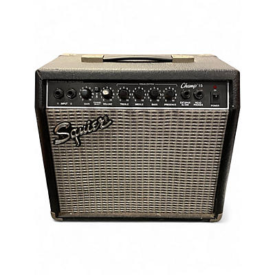 Used Squier Champ 15 Guitar Combo Amp
