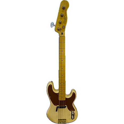 Squier Used Squier Classic Vibe 1950S Precision Bass White Blonde Electric Bass Guitar White Blonde