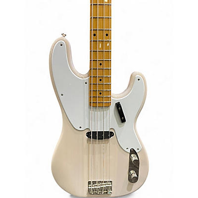 Used Squier Classic Vibe 1950S Precision Bass White Blonde Electric Bass Guitar