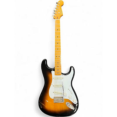 Used Squier Classic Vibe 1950S Stratocaster 2 Color Sunburst Solid Body Electric Guitar