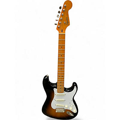 Used Squier Classic Vibe 1950S Stratocaster 2 Color Sunburst Solid Body Electric Guitar