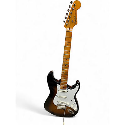 Used Squier Classic Vibe 1950S Stratocaster 2 Color Sunburst Solid Body Electric Guitar