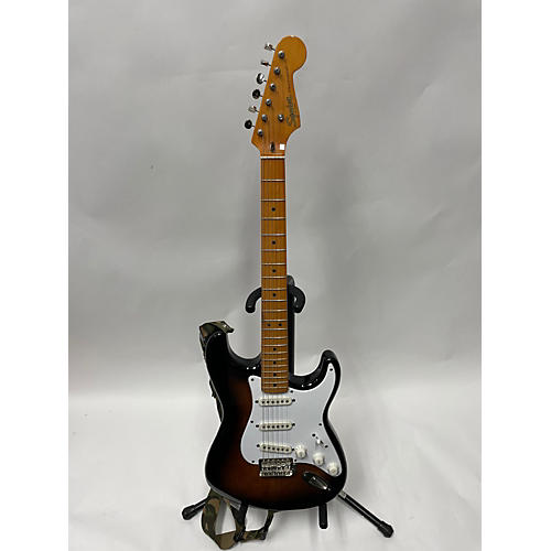 Squier Used Squier Classic Vibe 1950S Stratocaster 2 Tone Sunburst Solid Body Electric Guitar 2 Tone Sunburst