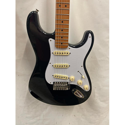 Squier Used Squier Classic Vibe 1950S Stratocaster Black Solid Body Electric Guitar Black