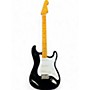 Used Squier Used Squier Classic Vibe 1950S Stratocaster Black Solid Body Electric Guitar Black