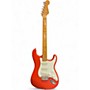 Used Squier Used Squier Classic Vibe 1950S Stratocaster Fiesta Red Solid Body Electric Guitar Fiesta Red