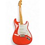 Used Squier Classic Vibe 1950S Stratocaster Fiesta Red Solid Body Electric Guitar Fiesta Red