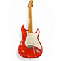 Used Squier Classic Vibe 1950S Stratocaster Fiesta Red Solid Body Electric Guitar Fiesta Red
