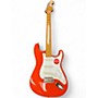 Used Squier Classic Vibe 1950S Stratocaster Fiesta Red Solid Body Electric Guitar Fiesta Red