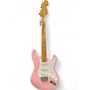 Used Squier Classic Vibe 1950S Stratocaster Pink Solid Body Electric Guitar Pink