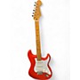 Used Squier Classic Vibe 1950S Stratocaster Red Solid Body Electric Guitar Red