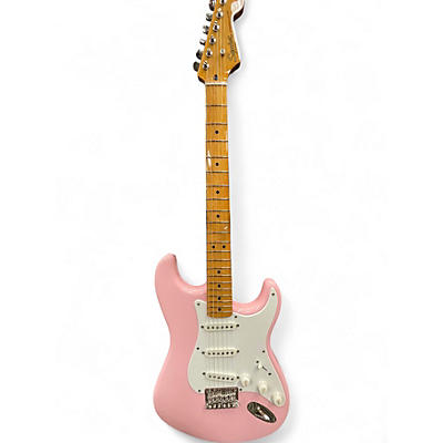 Used Squier Classic Vibe 1950S Stratocaster Shell Pink Solid Body Electric Guitar