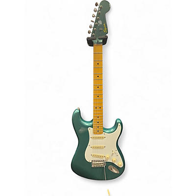 Used Squier Classic Vibe 1950S Stratocaster Sherwood Green Metallic Solid Body Electric Guitar