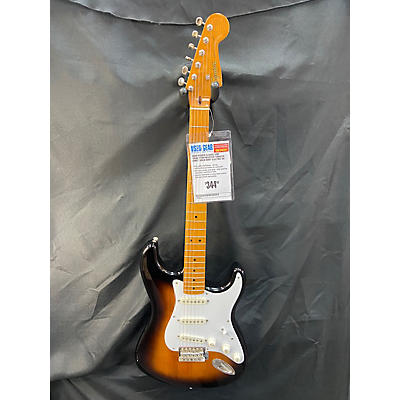 Squier Used Squier Classic Vibe 1950S Stratocaster Tobacco Burst Solid Body Electric Guitar