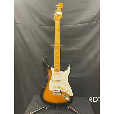 Squier Used Squier Classic Vibe 1950S Stratocaster Tobacco Burst Solid Body Electric Guitar