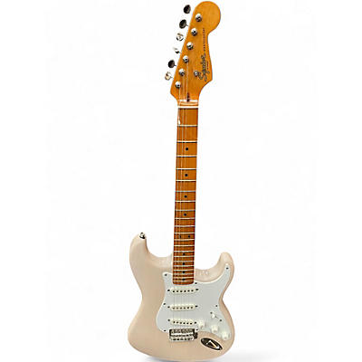 Used Squier Classic Vibe 1950S Stratocaster White Blonde Solid Body Electric Guitar