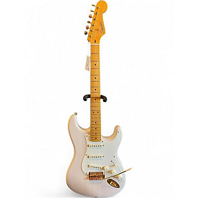 Used Squier Classic Vibe 1950S Stratocaster White Blonde Solid Body Electric Guitar