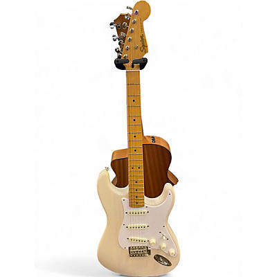 Used Squier Classic Vibe 1950S Stratocaster White Blonde Solid Body Electric Guitar