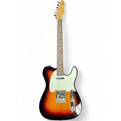 Used Squier Classic Vibe 1950S Telecaster 3 Color Sunburst Solid Body Electric Guitar