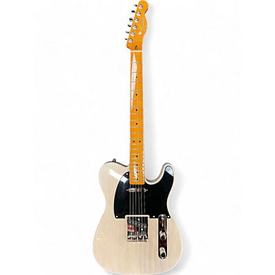 Squier Used Squier Classic Vibe 1950S Telecaster Aged White Blonde Solid Body Electric Guitar