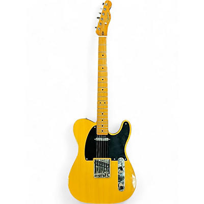 Squier Used Squier Classic Vibe 1950S Telecaster Butterscotch Blonde Solid Body Electric Guitar