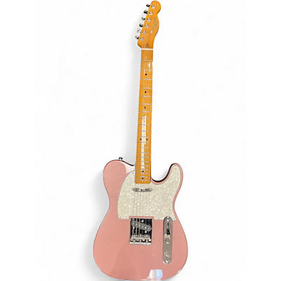 Used Squier Classic Vibe 1950S Telecaster Pink Solid Body Electric Guitar